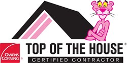 Owens Corning Top of The House Roofing Award