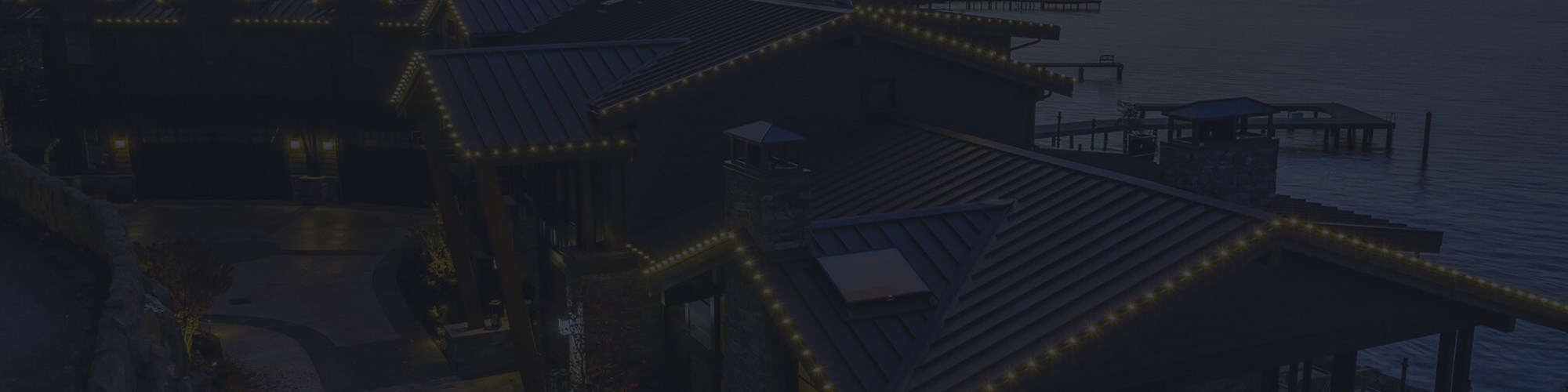 holiday light installation completed by our light installers in Kirkland, WA