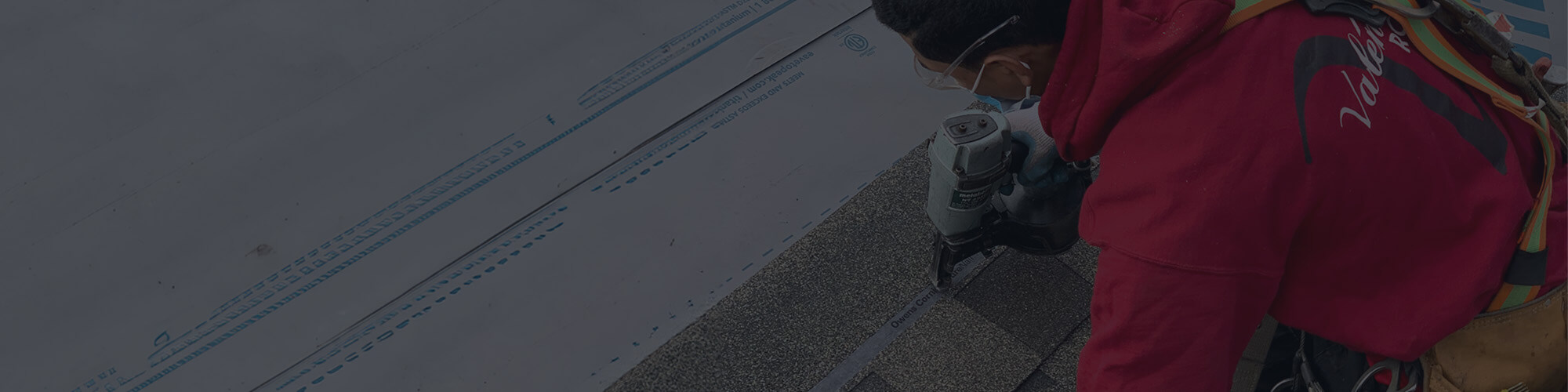 Asphalt roof repair completed by a roof repair company in Seattle