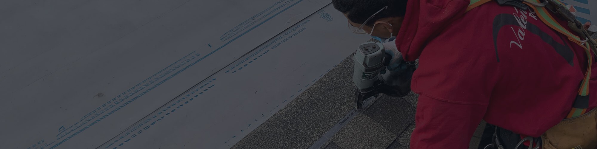 Asphalt roof repair completed by a roof repair company in Seattle