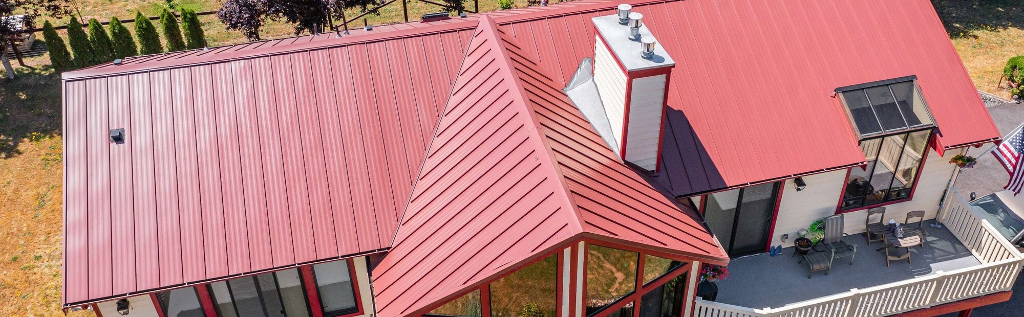 new roof installation in Vashon