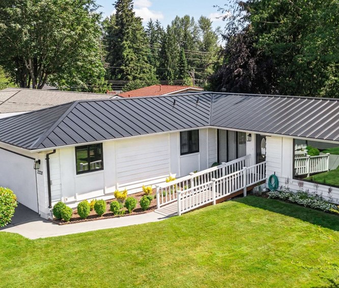 Seattle-area home with replacement siding