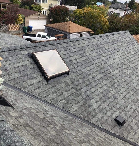 New roof in Seattle
