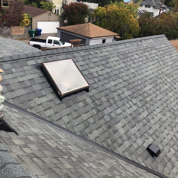 New roof in Seattle