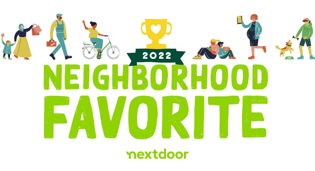 Neighborhood Favorite COntest Winner. 2022 Nextdoor favorite roofer, Valentine Roofing1