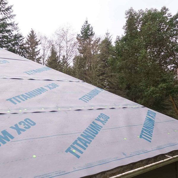 Owens Corning Titanium X-30 Underlayment First Ever Installation Pacific Northwest Washington Valentine Roofing