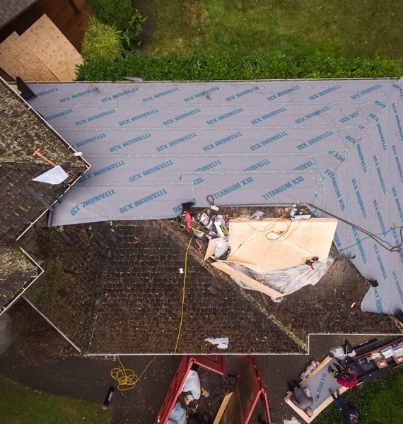 Owens Corning Titanium X-30 Underlayment First Ever Installation Pacific Northwest Washington Valentine Roofing