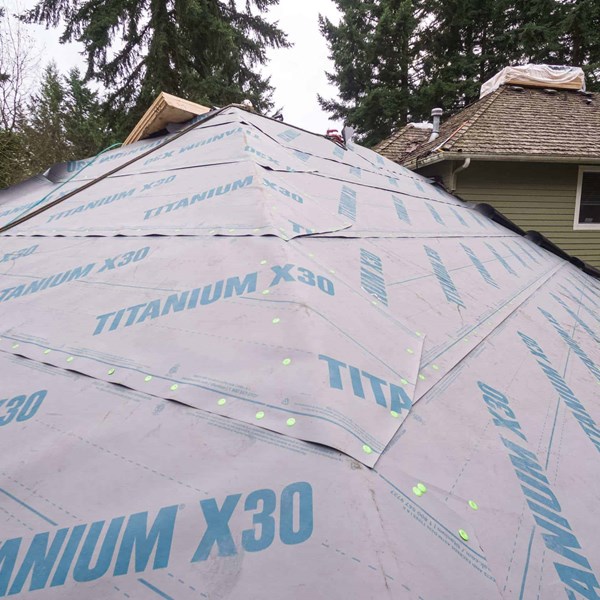 Owens Corning Titanium X-30 Underlayment First Ever Installation Pacific Northwest Washington Valentine Roofing