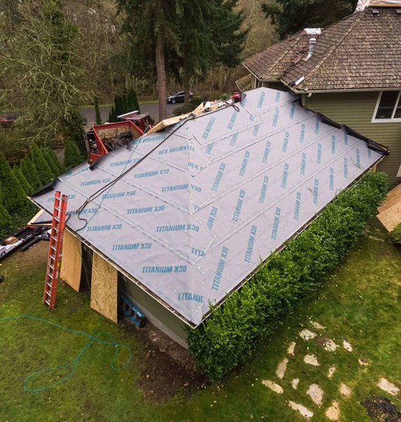 Titanium X30 underlayment Valentine Roofing and Owens Corning Collaboration Seattle, Washington - Local Residential Roofing Contractor