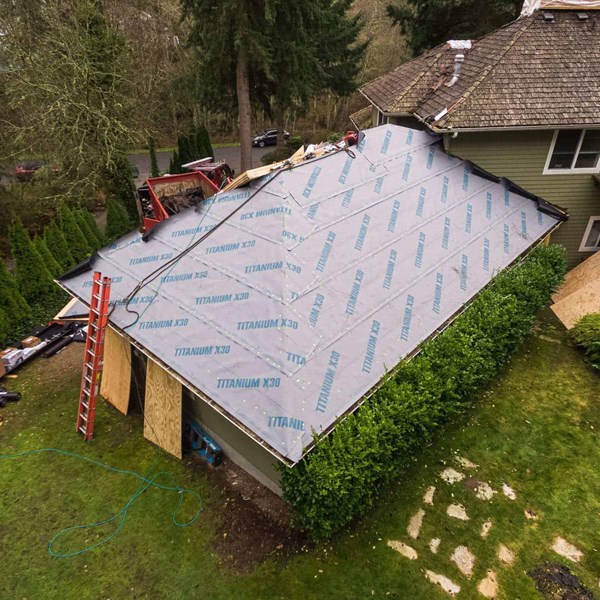Titanium X30 underlayment Valentine Roofing and Owens Corning Collaboration Seattle, Washington - Local Residential Roofing Contractor