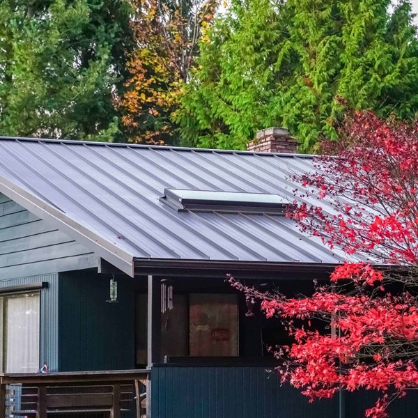 Nu-Ray Panel Metal Roofing System Installed by Valentine Roofing in Washington State