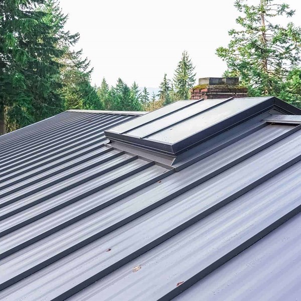Nu-Ray Panel Metal Roofing System Installed by Valentine Roofing in Washington State