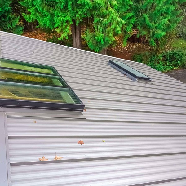Nu-Ray Panel Metal Roofing System Installed by Valentine Roofing in Washington State