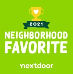 Valentine Roofing is a NextDoor Neighborhood Favorite in 32 neighborhoods