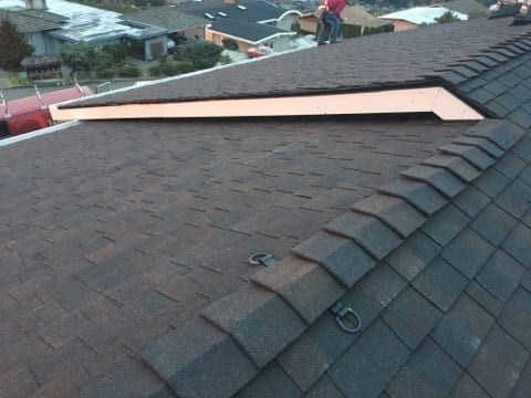 Composite Roof Replacement in Bellevue