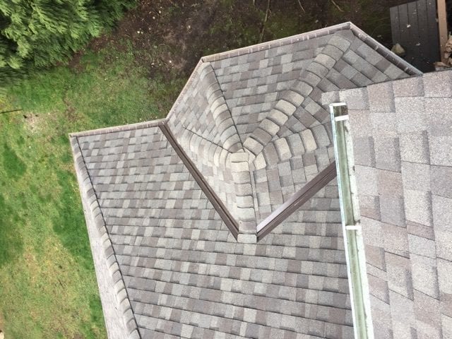 composite roof install