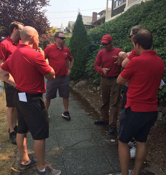 jobsite sales meeting