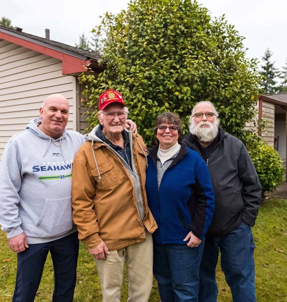 Peace of Mind Program: A New Roof for Korean War Veteran Floyd Duncan in Lynwood, WA by Valentine Roofing