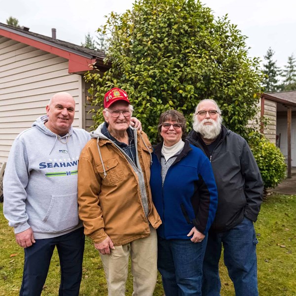 Peace of Mind Program: A New Roof for Korean War Veteran Floyd Duncan in Lynwood, WA by Valentine Roofing