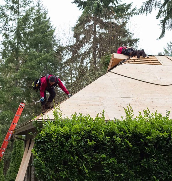 Owens Corning Titanium X-30 Underlayment First Ever Installation Pacific Northwest Washington Valentine Roofing
