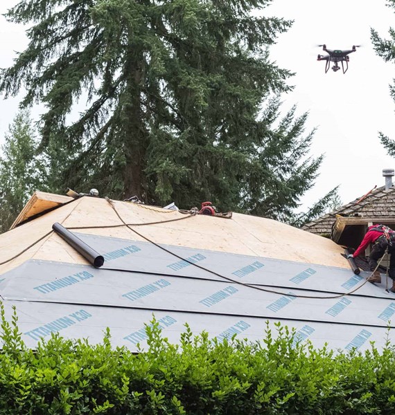 Owens Corning Titanium X-30 Underlayment First Ever Installation Pacific Northwest Washington Valentine Roofing