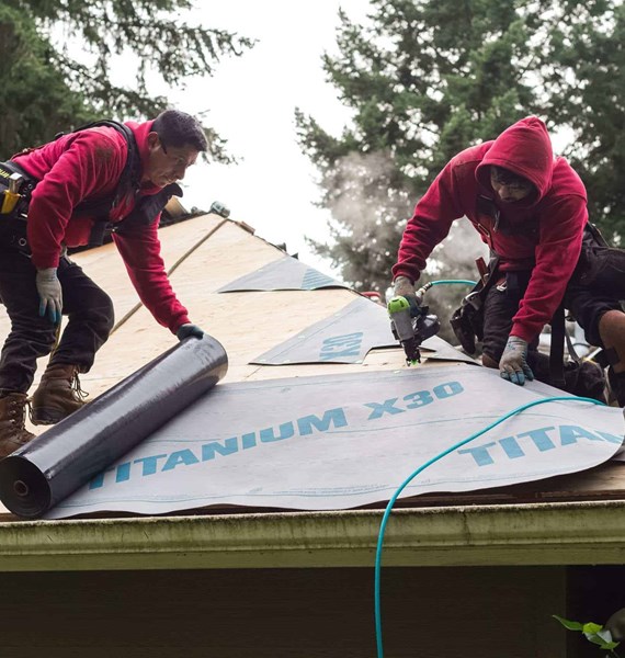 Owens Corning Titanium X-30 Underlayment First Ever Installation Pacific Northwest Washington Valentine Roofing