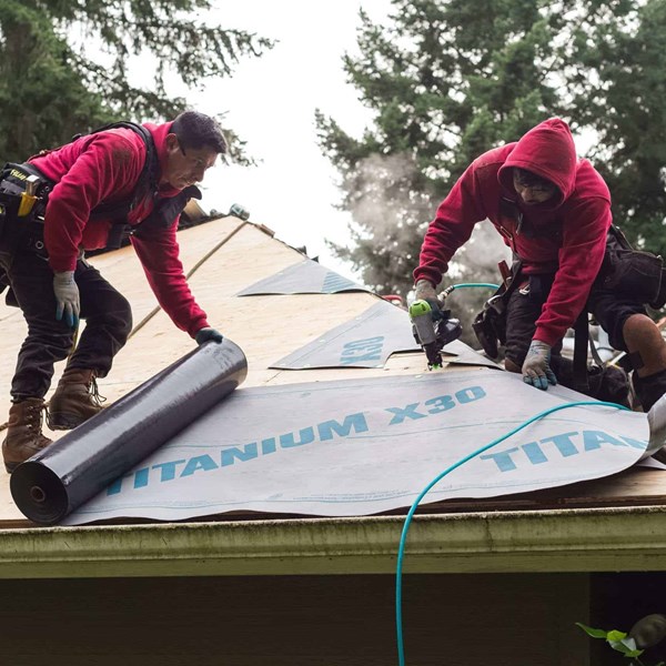 Owens Corning Titanium X-30 Underlayment First Ever Installation Pacific Northwest Washington Valentine Roofing
