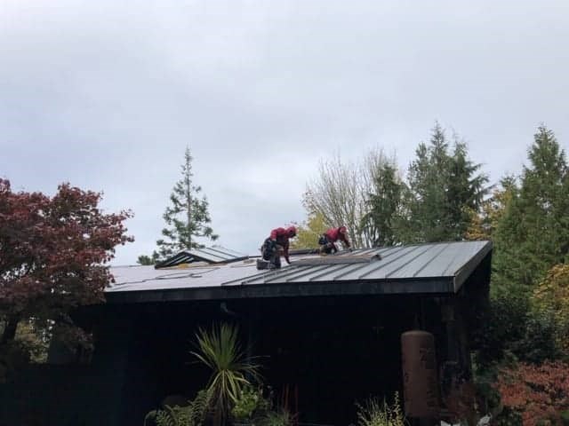 Nu-Ray Panel Metal Roofing System Installed by Valentine Roofing in Washington State