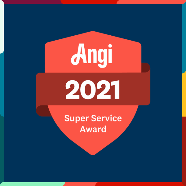 Valentine Roofing is awarded Angi Super Service Award