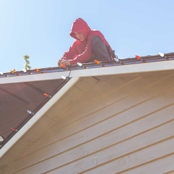 Seattle Washington Christmas light installers