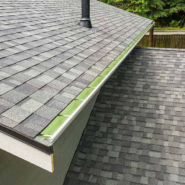 Professional gutter installation on Lake Forest Park Home
