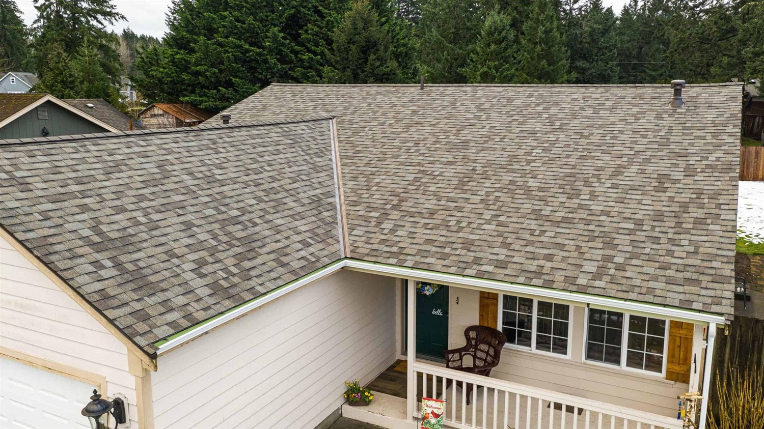 Driftwood duration shingle replacement in Spanaway, Washington