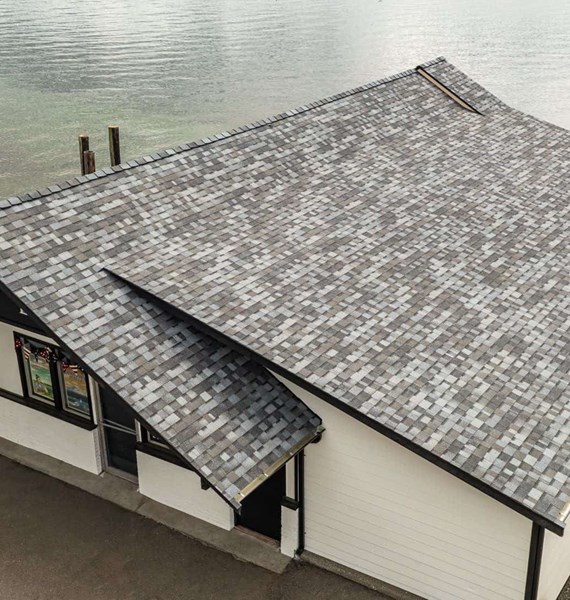 Olalla Bay area Owens Corning Duration Designer Shingle replacement in Pacific Wave color