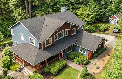 Onyx Black Owens Corning Duration Shingle replacement on Issaquah Washington Home