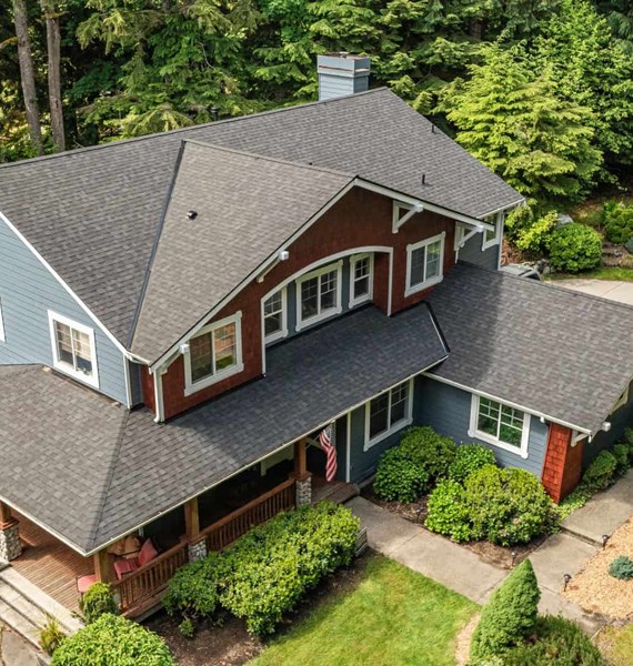 Onyx Black Owens Corning Duration Shingle replacement on Issaquah Washington Home