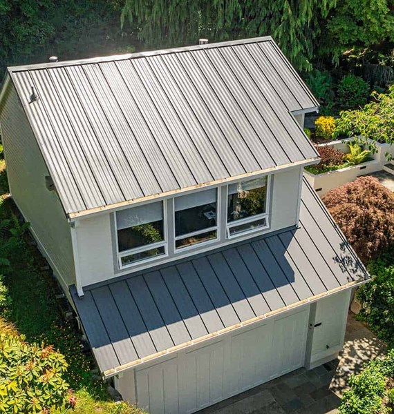 Seattle standing seam meatal panel replacement project