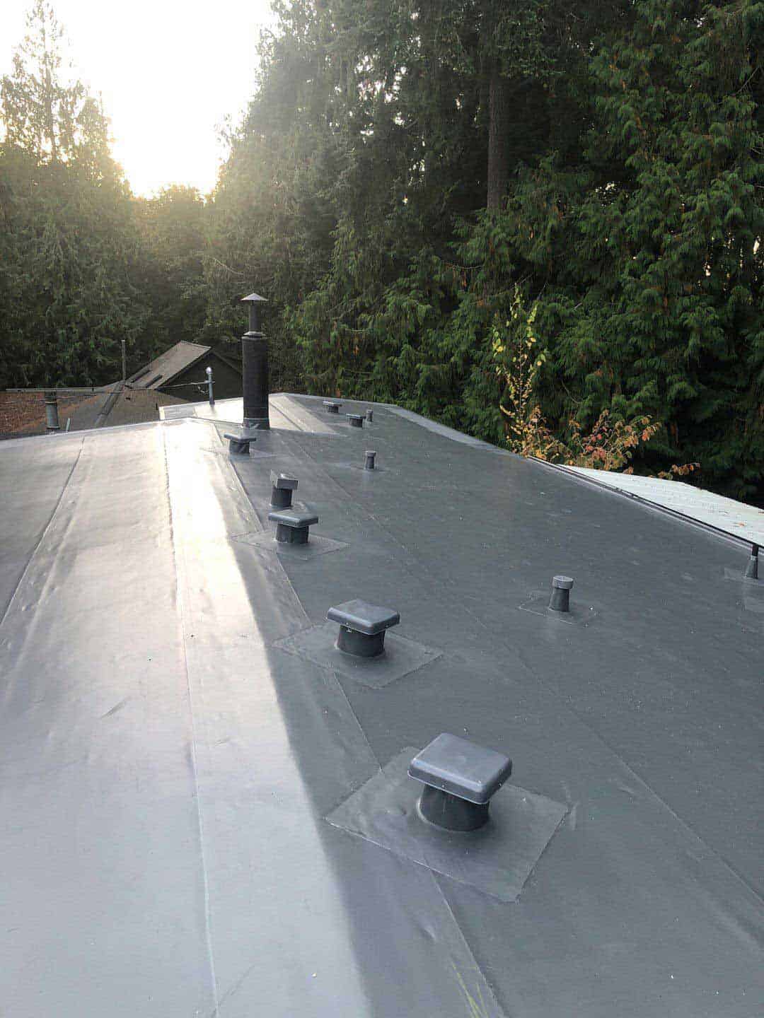 Low slope PVC & TPO roofing contractors in Seattle, WA Valentine Roofing
