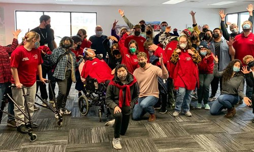 Bridge of Promise with the Valentine Roofing team 