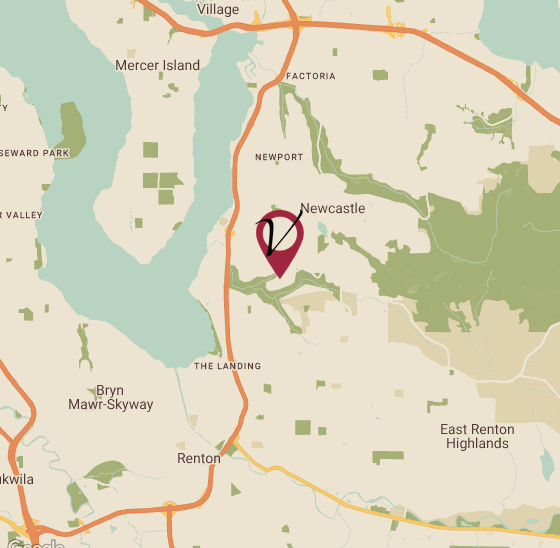 A map of Cyndi and Danny's house