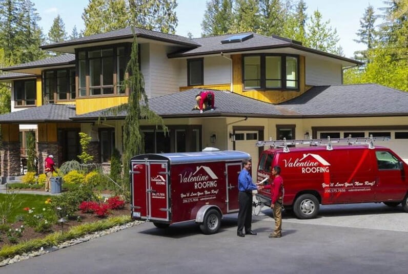 valentine roofing replacing a roof in gig harbor