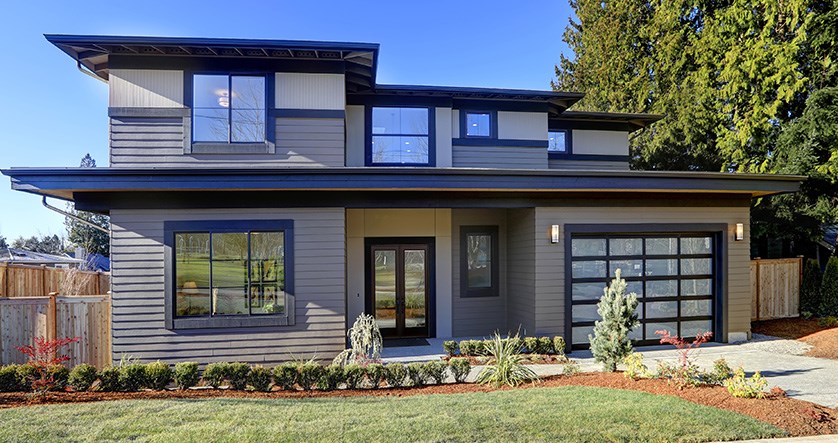 Home with vinyl siding in the Seattle area